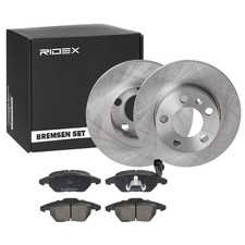RIDEX Bremsenset Hinten Bremsscheiben Beläge für VW Golf IV Schrägheck (1J1)