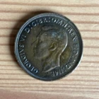 1940 George VI Half Penny — photo from another recent sale