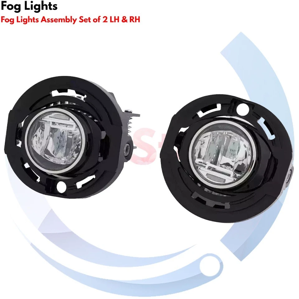 Front Bumper Cover & Fog Light Assembly Kit For 2014-2016 Jeep Grand Cherokee Foto 4 de 4