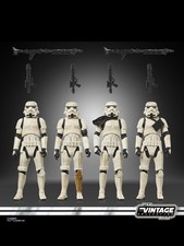 Hasbro Star Wars Vintage Collectaction Imperial Remnant Stormtrooper 4 Pack New