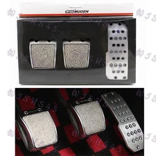 Racing Pedals Foot Rest Accelerator Brake Pedal Clutch Pedals for Honda Mugen