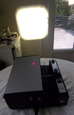 Projecteur De Diapositives Gaf 757 Zoom Rotomatic, Fonctionne très bien