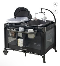CuddleNest 3-in-1 Baby Playard Newborn Nursery Center