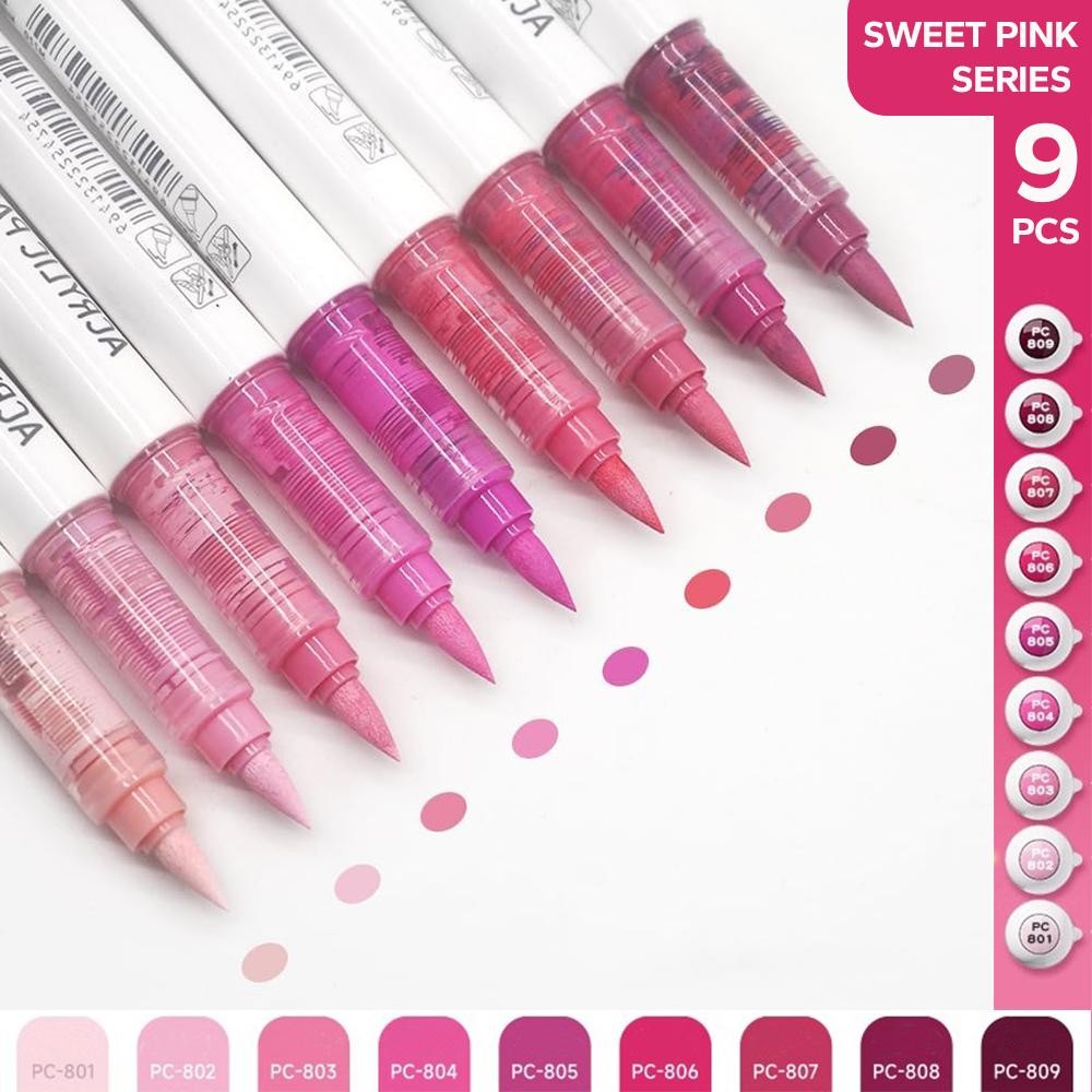 Set Pro Colors With Auto Ink Control For Art Diy