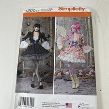 Simplicity 1300 Sewing Pattern SZ 6, 8, 10, 12 Uncut Costume