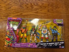 TMNT Mutant Mayhem Turtles In Disguise Party Pack Playmate Walmart Exclusive NEW