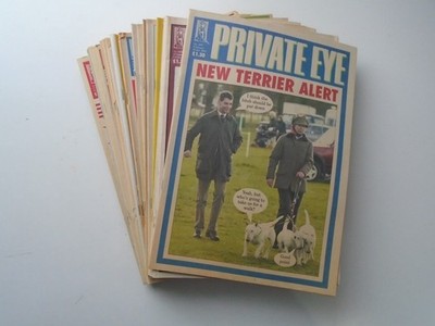 Private Eye - 24 different issues from 2004. See pics below.