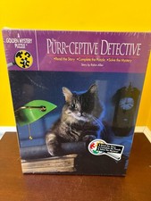 Sealed 1991 A Golden Mystery The Purr-Ceptive Detective Story Puzzle 5028
