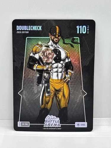 2026 Bo Jackson Battle Arena Doublecheck Aaron Rodgers Battlefoil Steel #BF-266