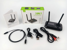 Bluetooth Transmitter Receiver 3-in-1 Bluetooth 5.3 Audio Adapter RCA,Headpho...
