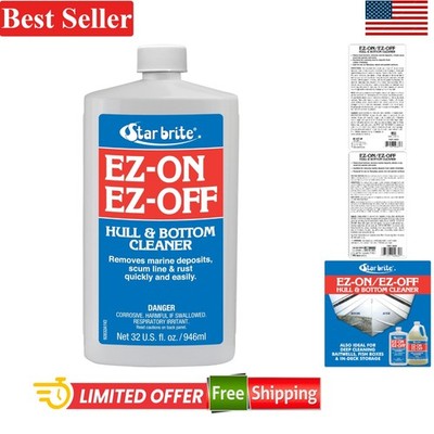 Boat Hull Cleaner 32 oz Liquid Multi-Surface Marine-Grade Stain Removal