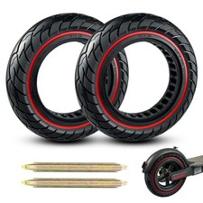 10x2.125 Scooter Tire,10x2/54-152 Solid Tire for Gotrax G4/XR/V2 Ninebot F25/...