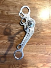 Aluminum Engraved Shank Western Mullen Mouth 5  Bit