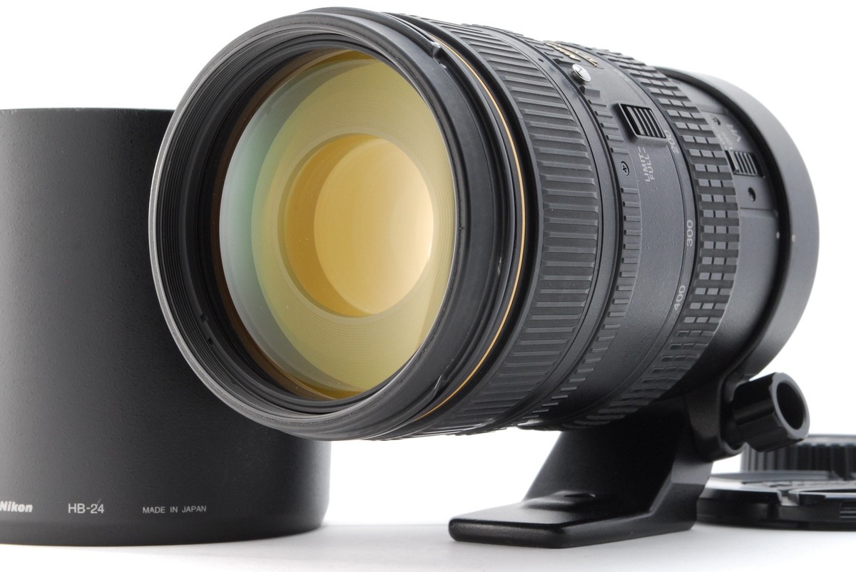 美品 Nikon AF VR 80-400mm f4.5-5.6D ED VR Nikon AF-S NIKKOR 80-400mm f/4.5-5.6 G ED VR Autofocus IF