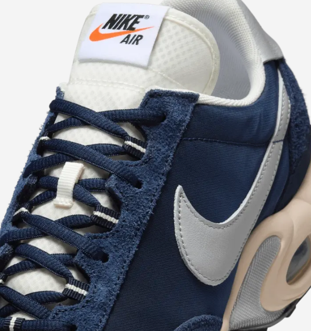 Nike Air Max Waffle SP2 Midnight Navy Metallic Silver Black IB3656