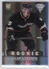 2013 Panini Titanium Rookie Draft Position Number 92/100 Sami Vatanen #156 1o3
