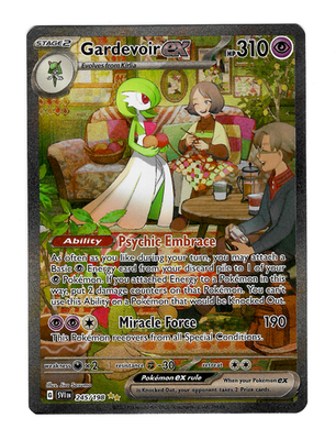 ポケモンカードゲーム Gardevoir EX SPECIAL ART RARE Pokémon Gardevoir ex 245/198 Special Illustration Rare Holo