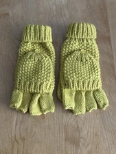 Old Navy Women’s Fingerless Gloves With Mittens Flap Size Large NWOT