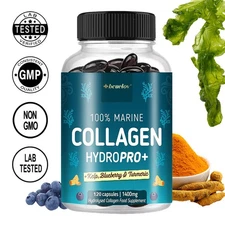 Collagen Capsules Enhance Skin Elasticity Promote Natural Healthy Hair Growth US