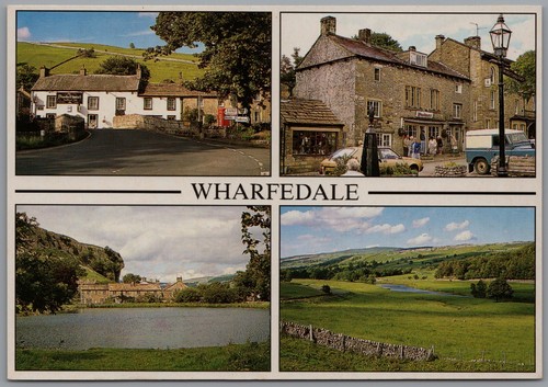 Views of Wharfedale Yorkshire Dales Yorkshire England Postcard Unposted
