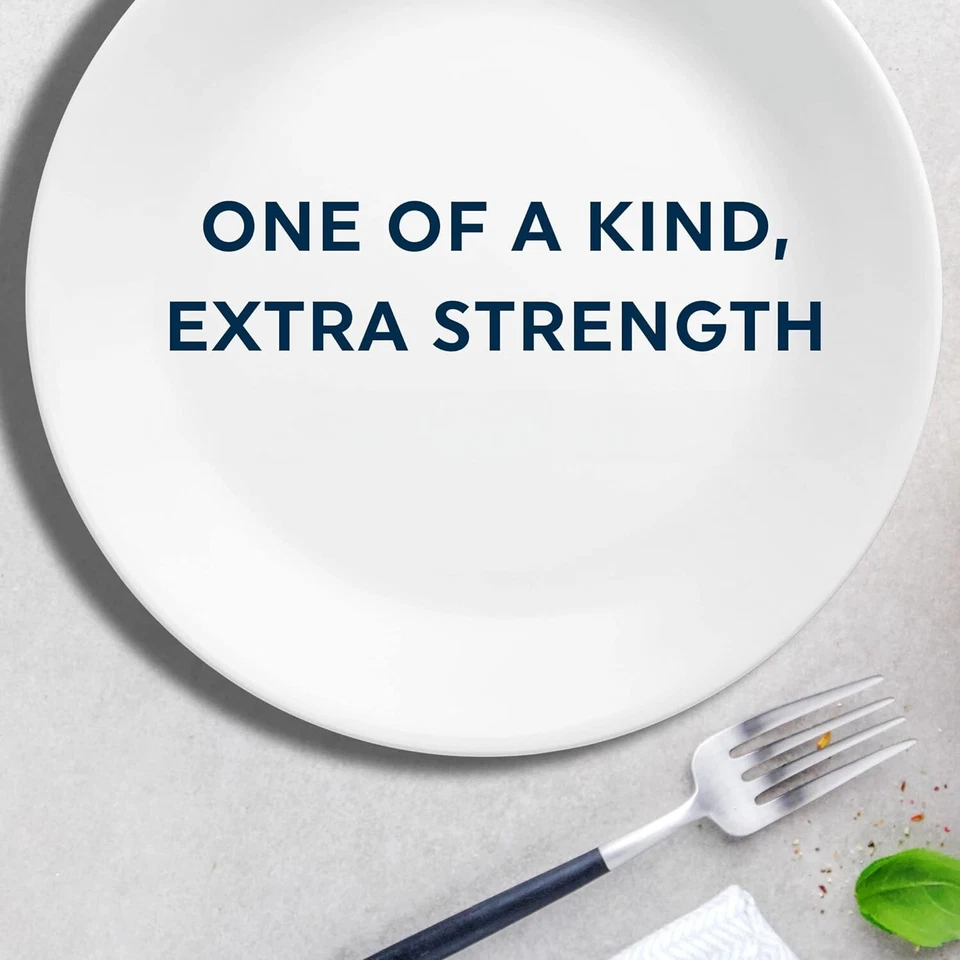 8-Piece Dinner Plates Set Triple Layer Glass Chip Resistant Winter White - Image 2 of 4