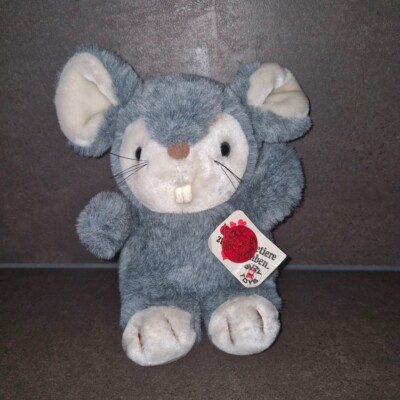 Plüsch Maus Kuscheltier Suzy Toys Stofftier Kinder Spielzeug Sammler mit Etikett