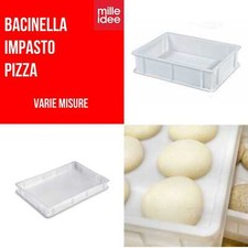 CASSETTA BACINELLA CONTENITORE PER ALIMENTI PORTAIMPASTO IMPASTO PIZZA  PIZZERIA