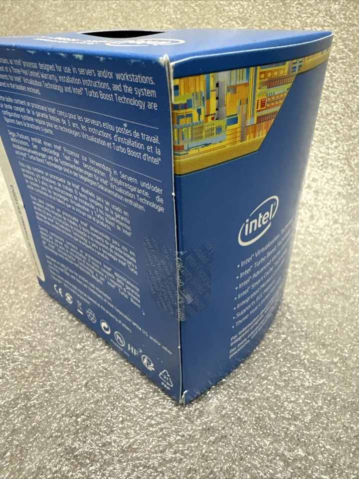 NEW SEALED Genuine Intel Xeon 4 CORES E3-1220 v3 3.1 GHz 8 MB LGA1150 Processor - Image 3 of 4