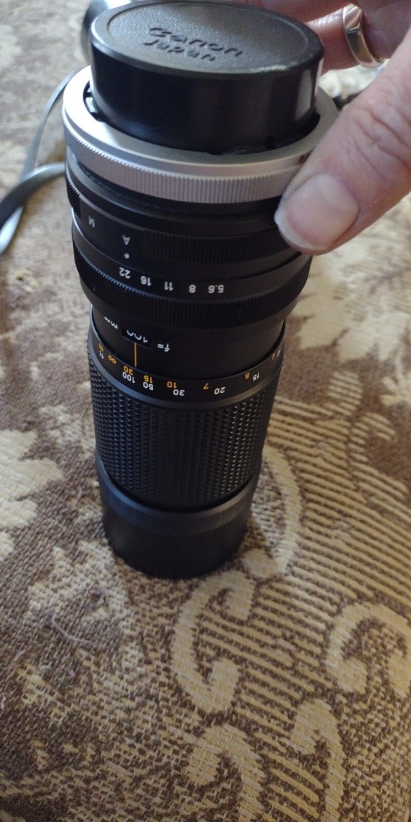 Canon - 【昭和レトロ】キヤノン Canon FD 100-200/5.6 Zoom Vintage Canon Zoom Lens FD 100-200mm 1:5.6 - Made In Japan w