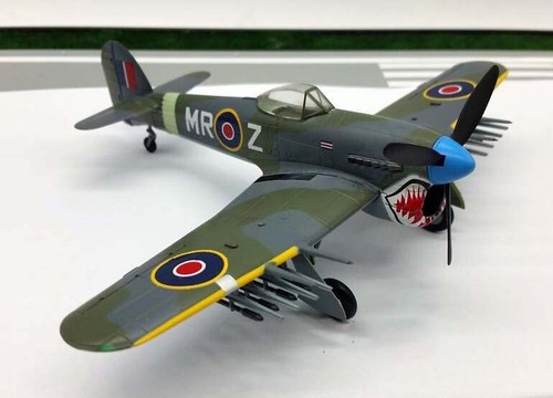 WWII Hawker Typhoon MK 1B 245 Squadron weighbergh 1/72 finished plane Easy model - Picture 2 of 9