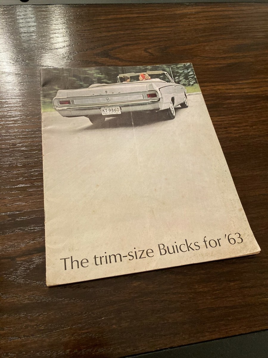 1963 Buick Model Sales Brochure - Skylark Special Station Wagon | eBay