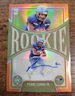 2022 Panini Legacy Pierre Strong Jr SSP Orange Rookie Auto SP /149 Patriots SDSU