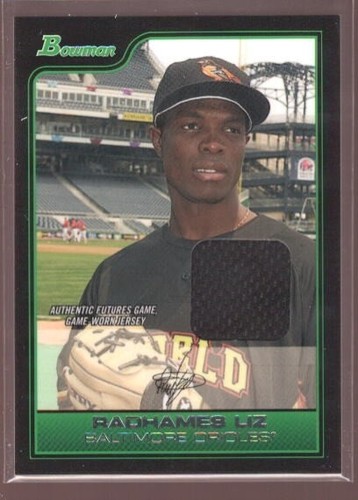 RADHAMES LIZ 2006 BOWMAN DRAFT GAME RELICS JERSEY $12 - 第 1/1 張圖片