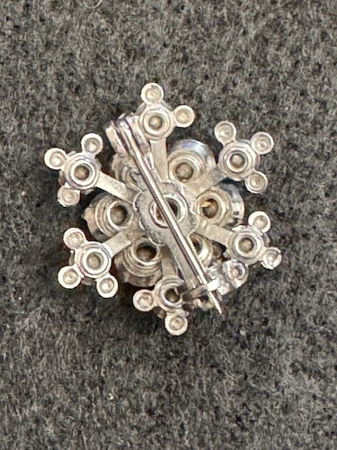 Brooch Small Rhinestone vintage 0.25 Inches - 第 5/6 張圖片