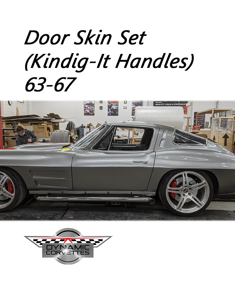 196367Corvette Door Skin Set (KindigIt Handles)Custom FiberglassConvertible eBay