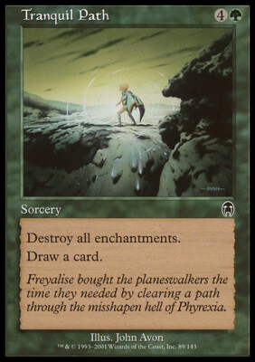 Magic the Gathering MTG Tranquil Path (89) Apocalypse   LP