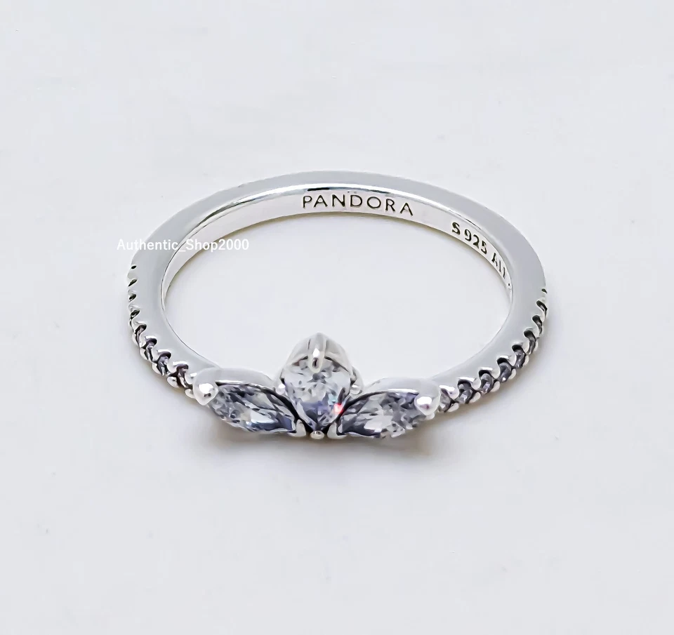 NUEVO 100% Auténtico Anillo PANDORA 925 Plata Brillante Herbario Racimo 192392C01 Foto 3 de 4