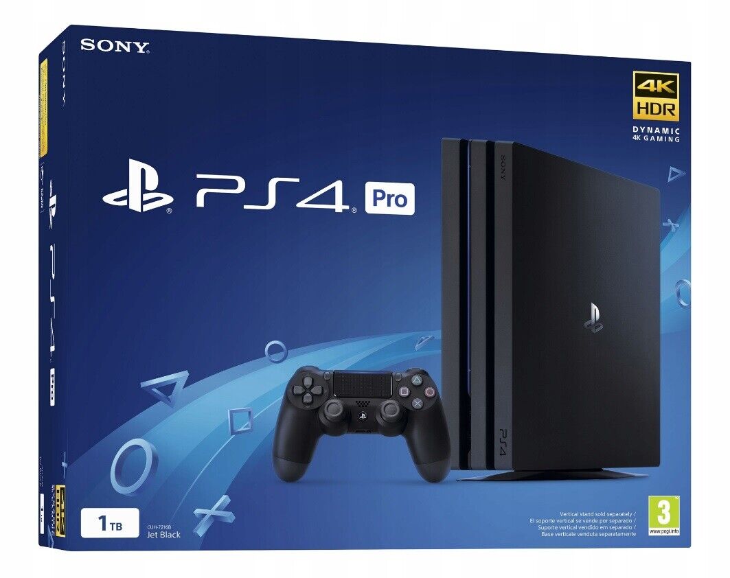 Immagine del prodotto PS4 Pro 1TB 4K HDR Jet Black