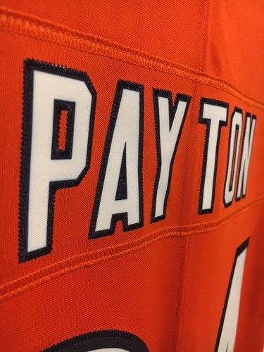 Walter Payton Nike Chicago Bears STITCHED Jersey Orange Men Medium Authentic NEW - Picture 10 of 13