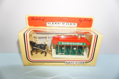 Lledo Days Gone Job Lot x 4 horse drawn omnibus / van / tram boxed - Picture 5 of 6