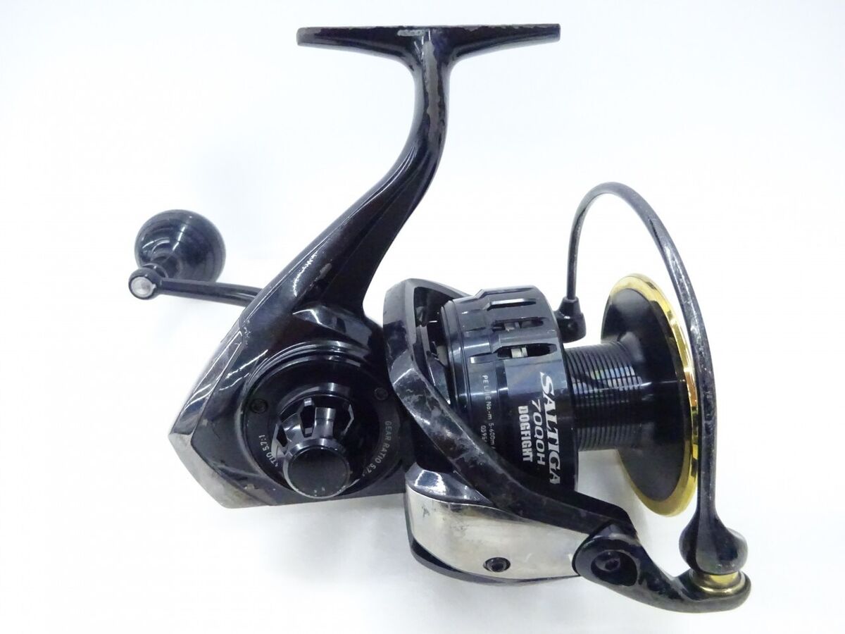 DAIWA 15 Saltiga 7000H Dogfight Big Gme Reel Used From Japan DAIWA 15 Saltiga 7000H Dogfight Big Gme Reel Used From Japan