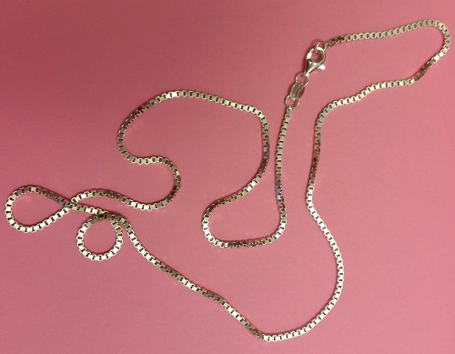 Box Chain -- Sterling Silver -- 1.5mm 