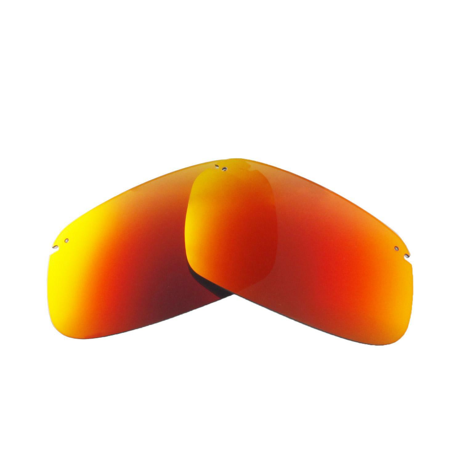 Walleva Polarized Fire Red Replacement Lenses For Maui Jim Kanaha