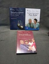  X3 The Great Courses: Lot DVDs  Guidebook's NEW Sealed SEE DESCRIPTION 