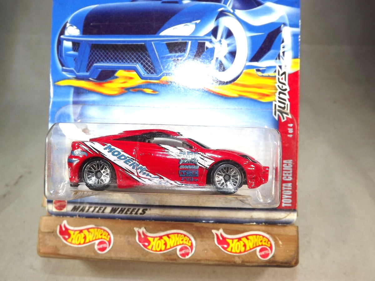2002 Hot Wheels #66 Tuners Series 4/4 TOYOTA CELICA Red w