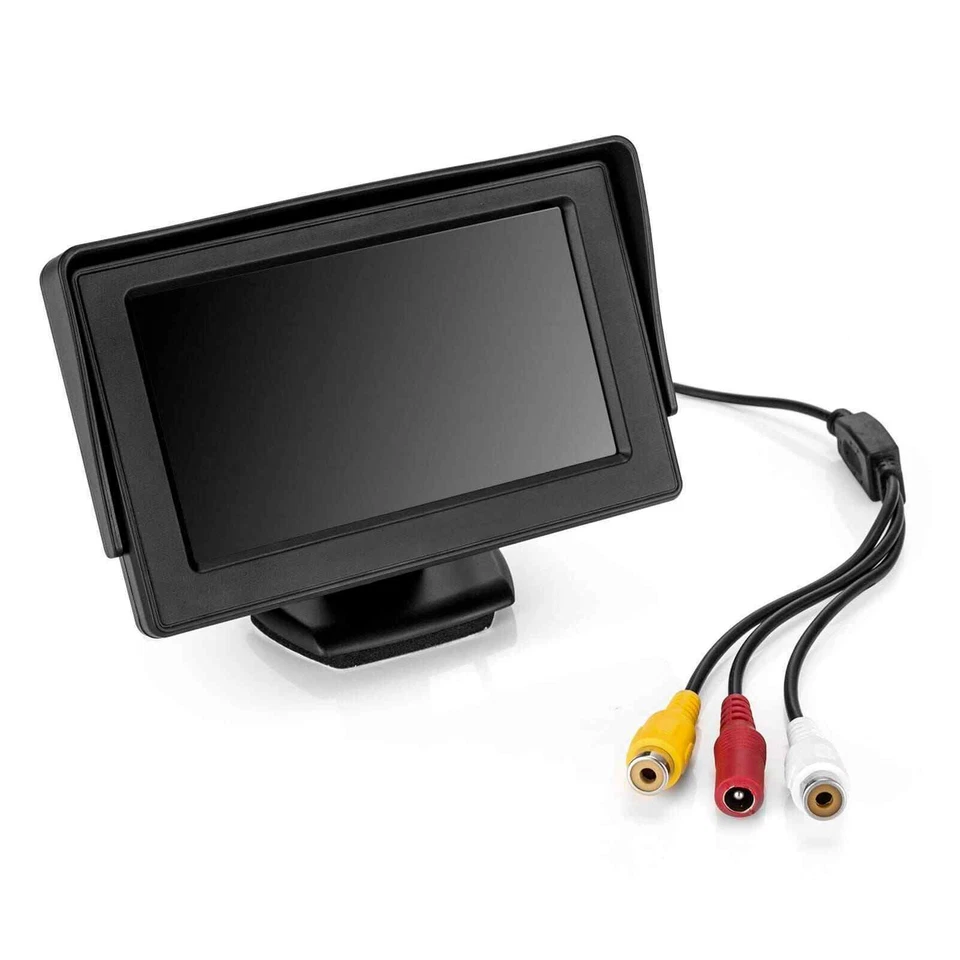 MONITOR 4,3 TFT LCD A COLORI PER TELECAMERA RETROMARCIA - Immagine 2 di 4