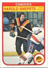 1982 OPC O-Pee-Chee #357 Harold Snepsts - Free Shipping!