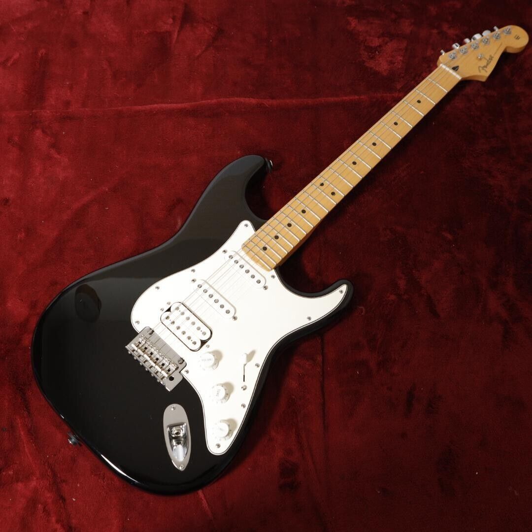 Fender Mexico Player Stratocaster Black & White Made in Fender Mexico Player Stratocaster Black & White Made in