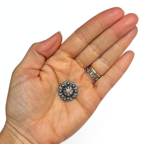 4er Pack Daisy Schraubverschluss Conchos - 3/4" - Bild 2 von 4
