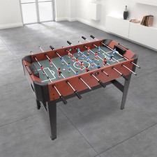 Tischfu&szlig;ballspiel Tischkicker Kickertisch mit Griffen Kicker 120*61*81cm